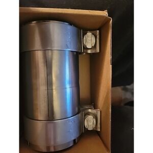 2.75 to 2.75 inch Exhaust Adapter with Clamp Stainless Steel, 2.75" - 2.75"